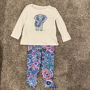 Lilly Pulitzer girls outfit size 6-7